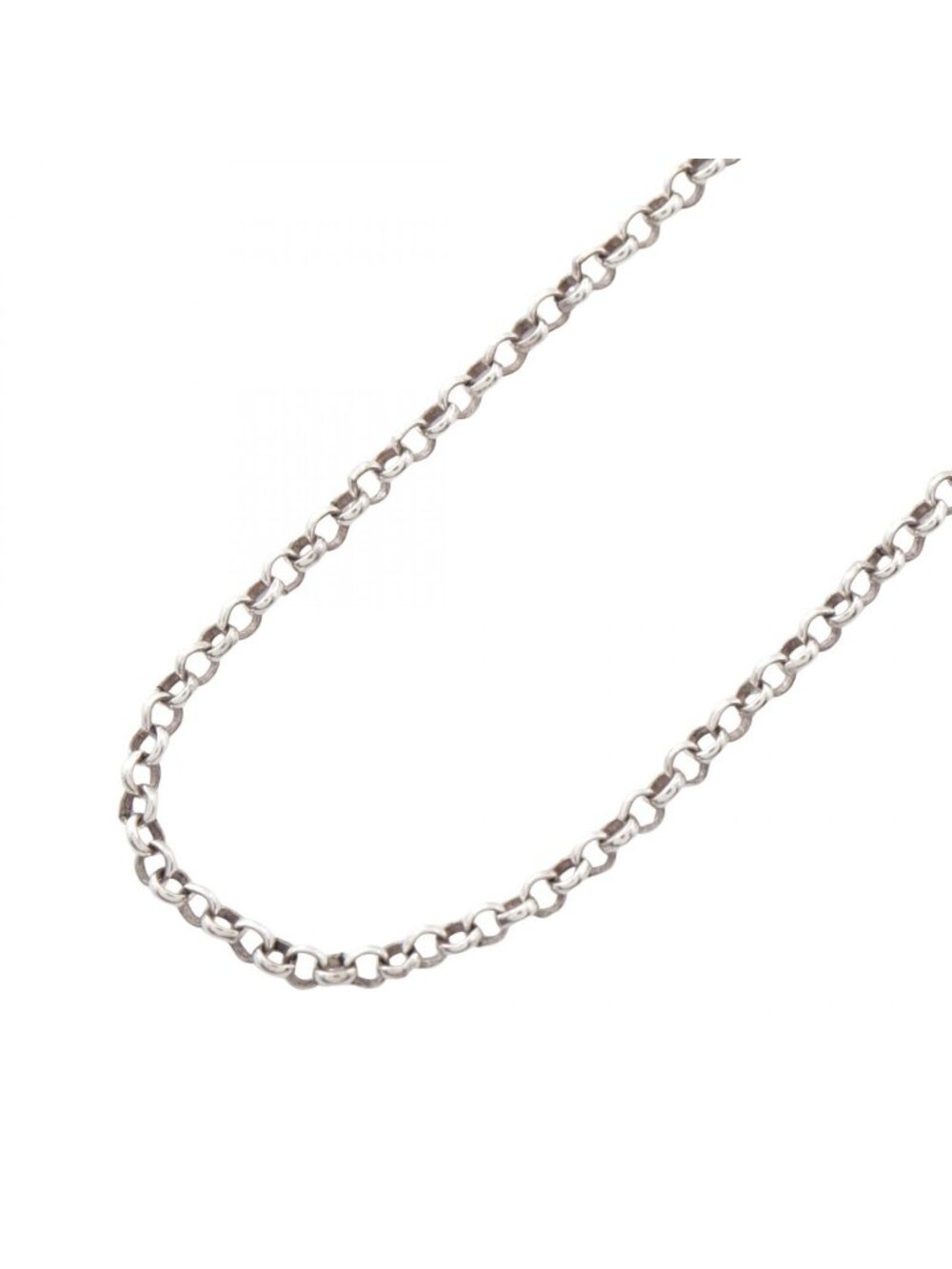 Chrome Hearts Necklace Roll Chain 925 Sterling Silver